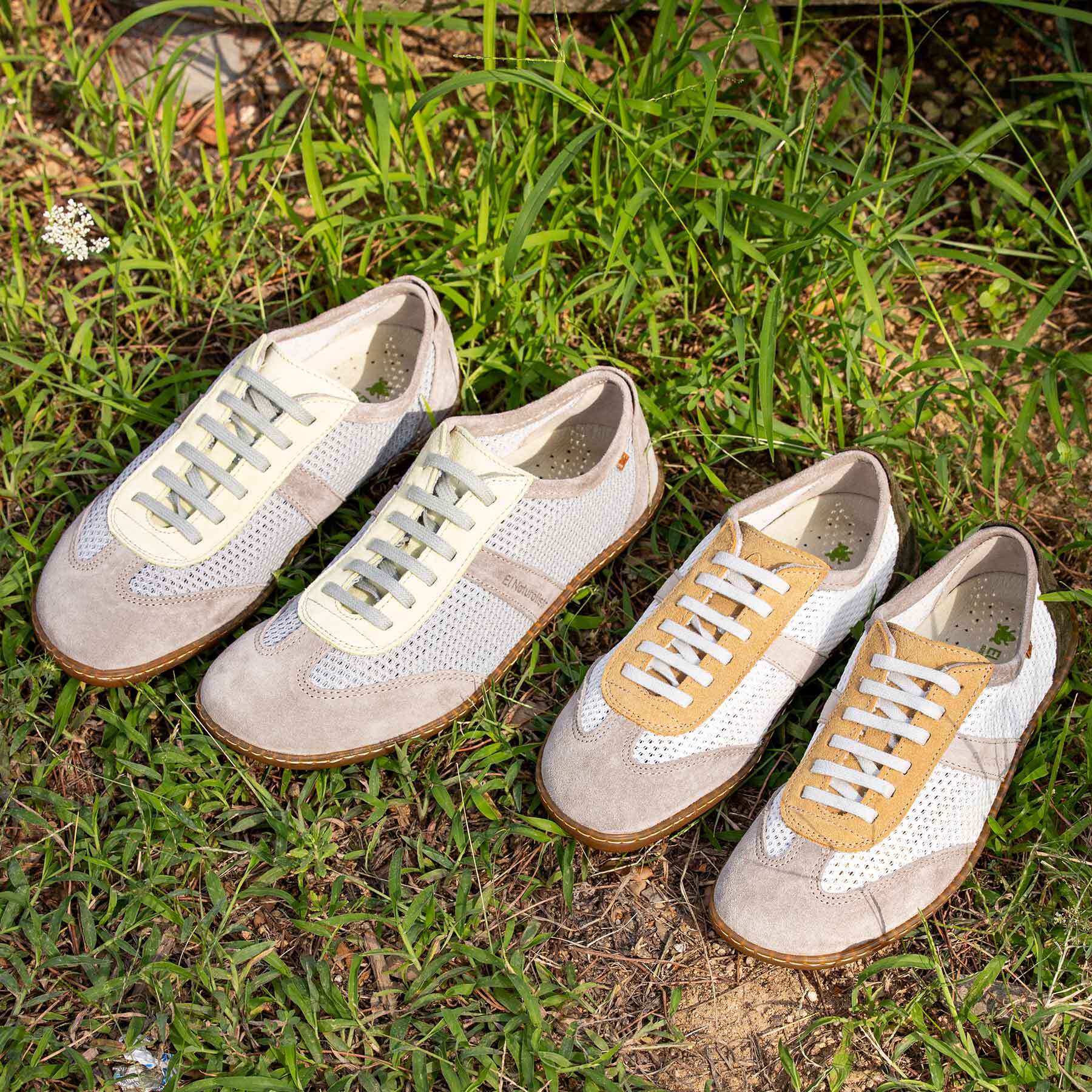 Zapatos N5293 MULTI MATERIAL TOFFEE/ EL VIAJERO color Toffee