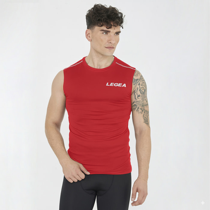 Canotta da allenamento uomo Body rossa