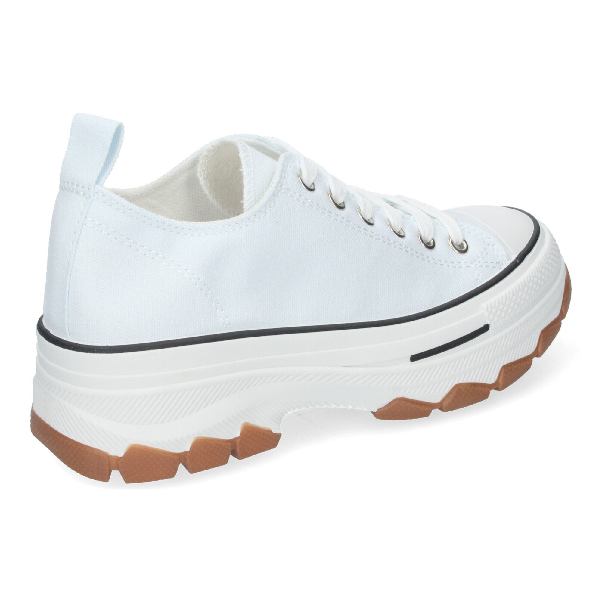 Zapatilla de Plataforma para Mujer, Comoda, Estilo Bamba