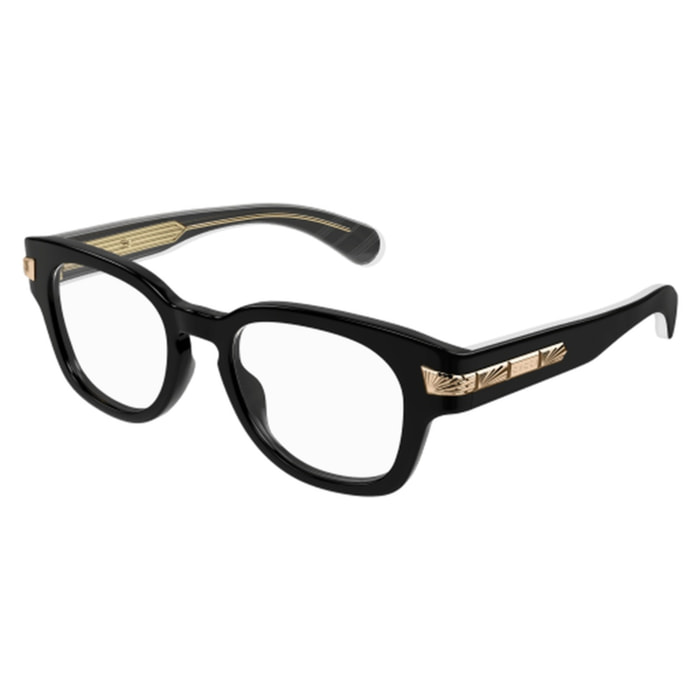 Gafas de Vista Gucci GG1518O-001 de Acetato Hombre 51 mm