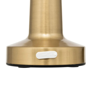 Lampe USB d'extérieur led "Halto" doré H21,5cm