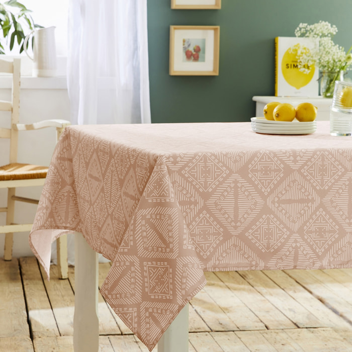 Nappe ovale Boho - Terracotta