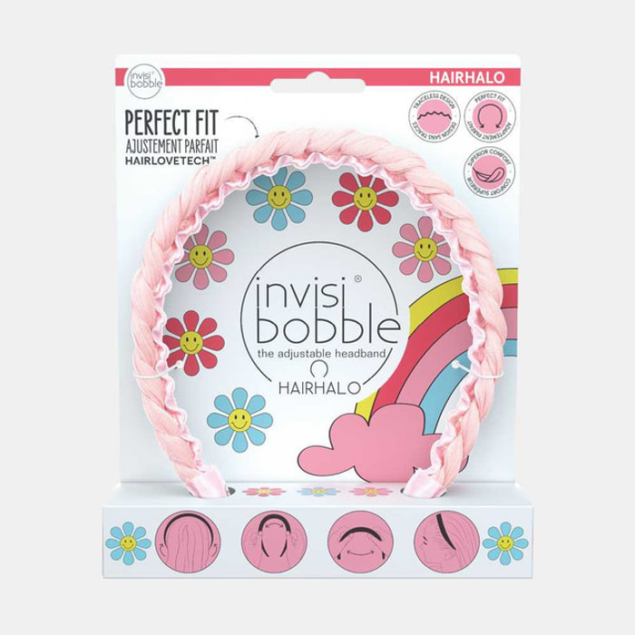 IB HAIRHALO Retro Dreamin' EAT, PINK,