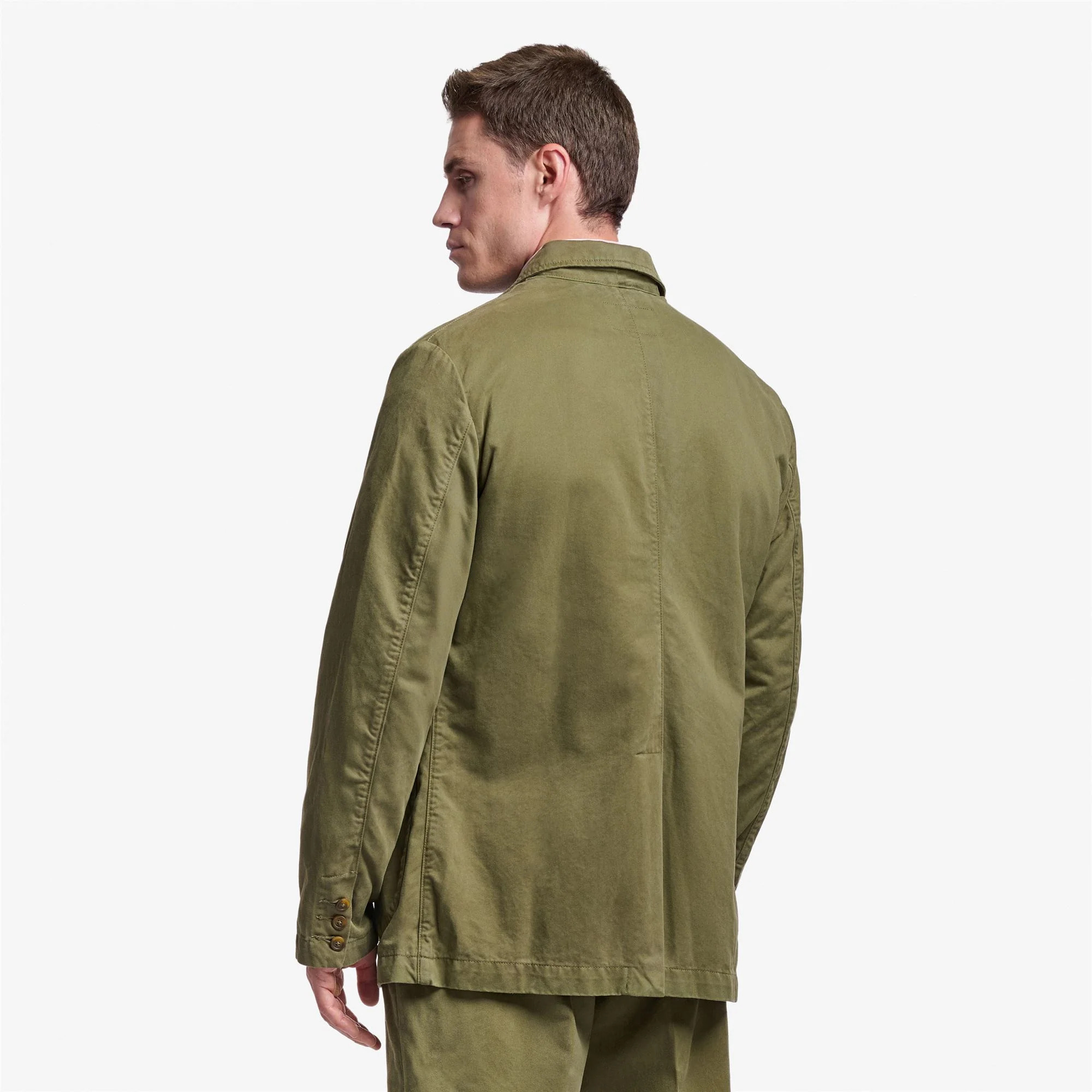 Vestiti Sebago Uomo Donna Verde Nashville Twill