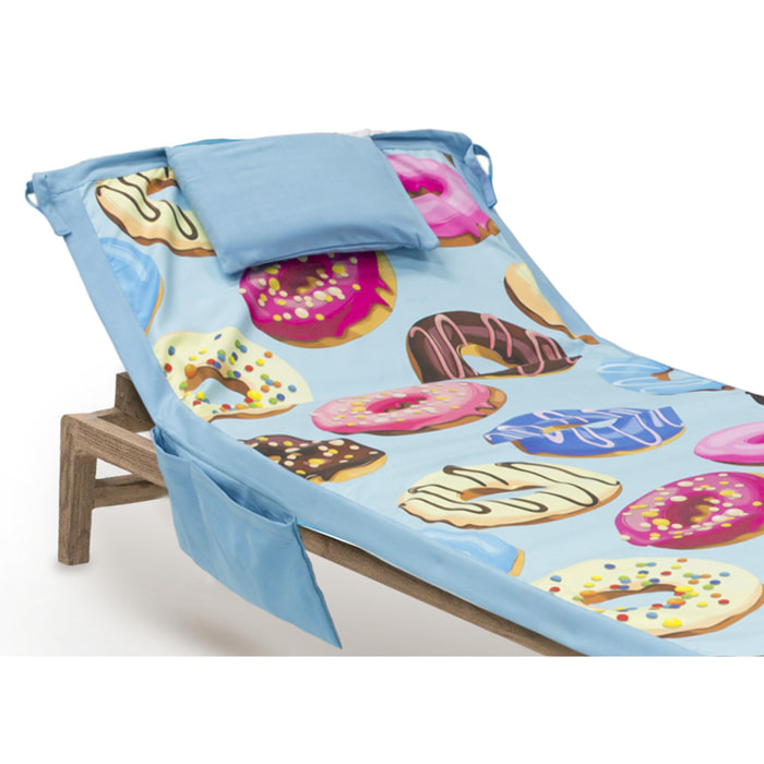 Telo Mare Lettino In Microfibra Disegno Summer