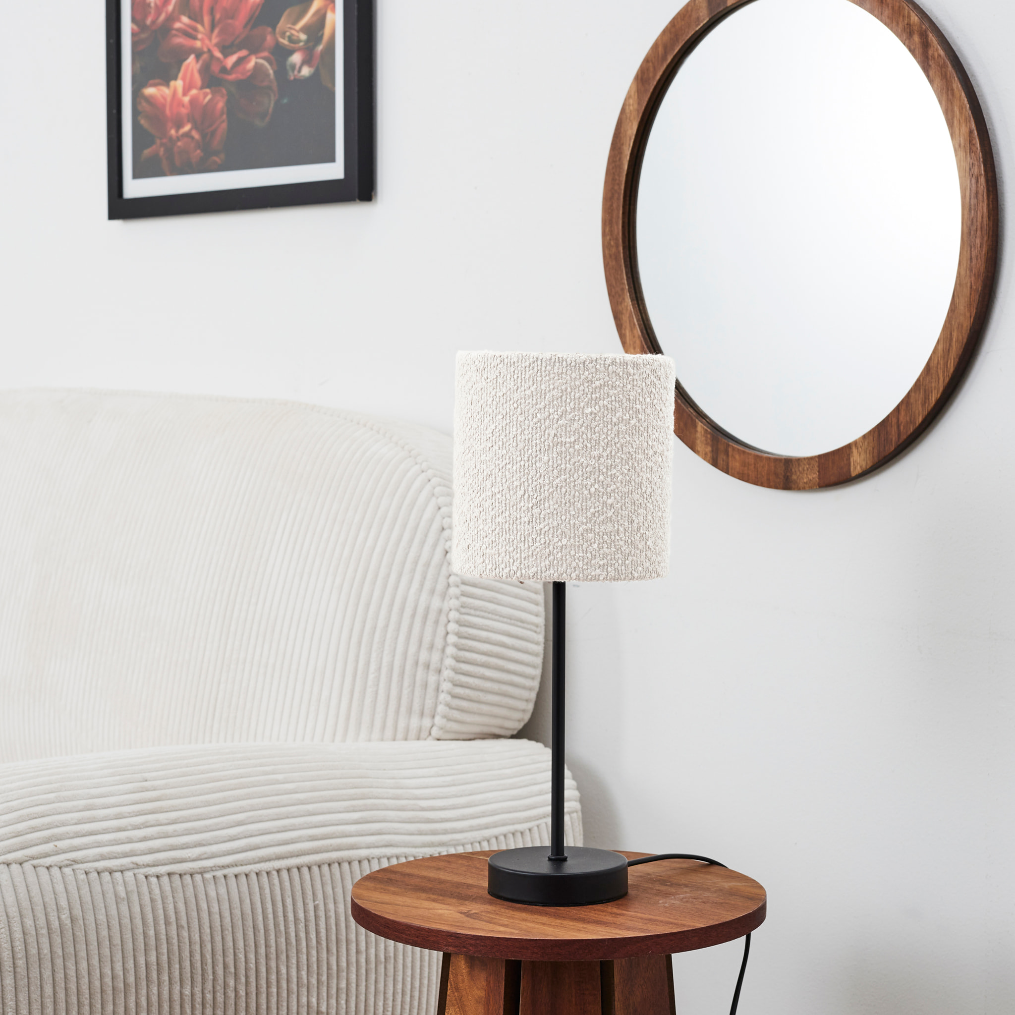 Lampe Metal Abatjour Bouclette