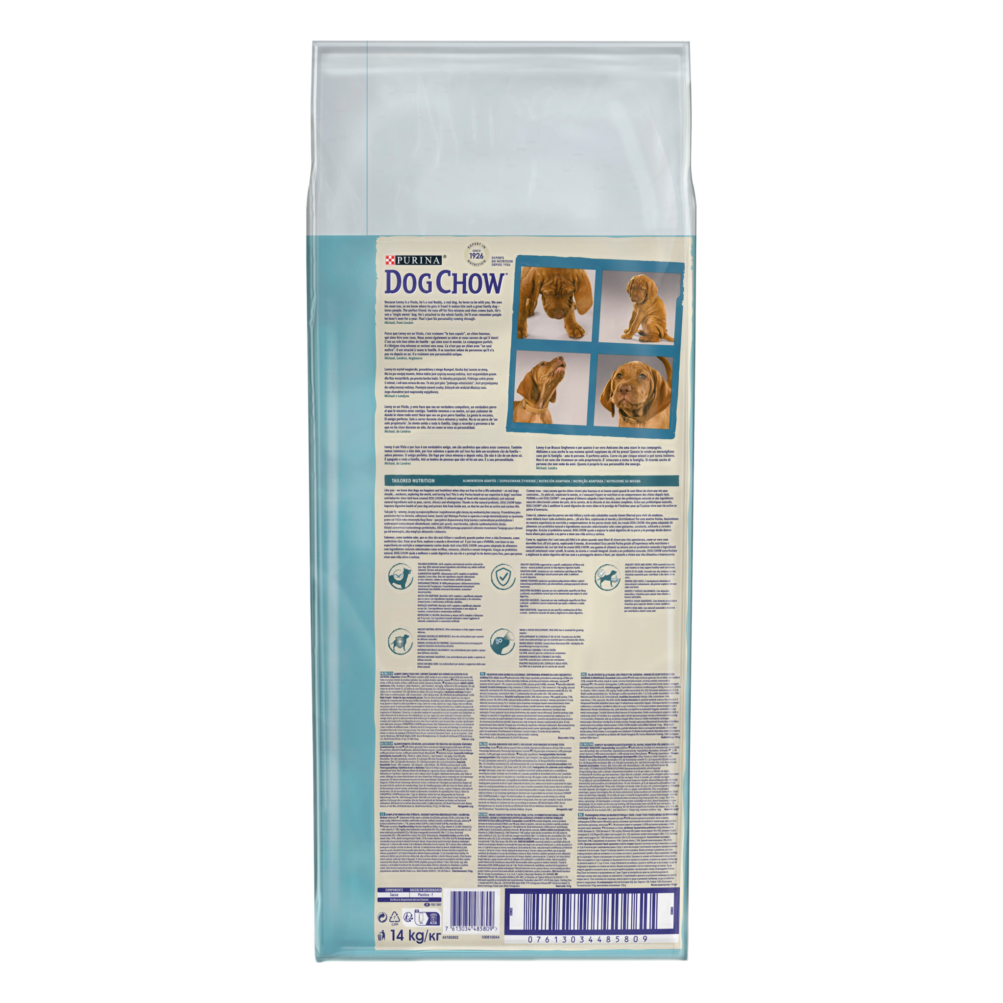 DOG CHOW Chien Puppy Large Dinde 14KG
