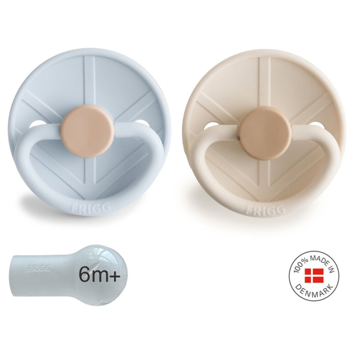 Frigg Pack 2 Chupetes Block Silicona Little Viking