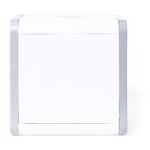 Mini aire acondicionado portátil con depósito de 700 ml, 3 velocidades y conexión USB. Con opción de añadir hielo y agua para un mayor efecto de enfriamiento.