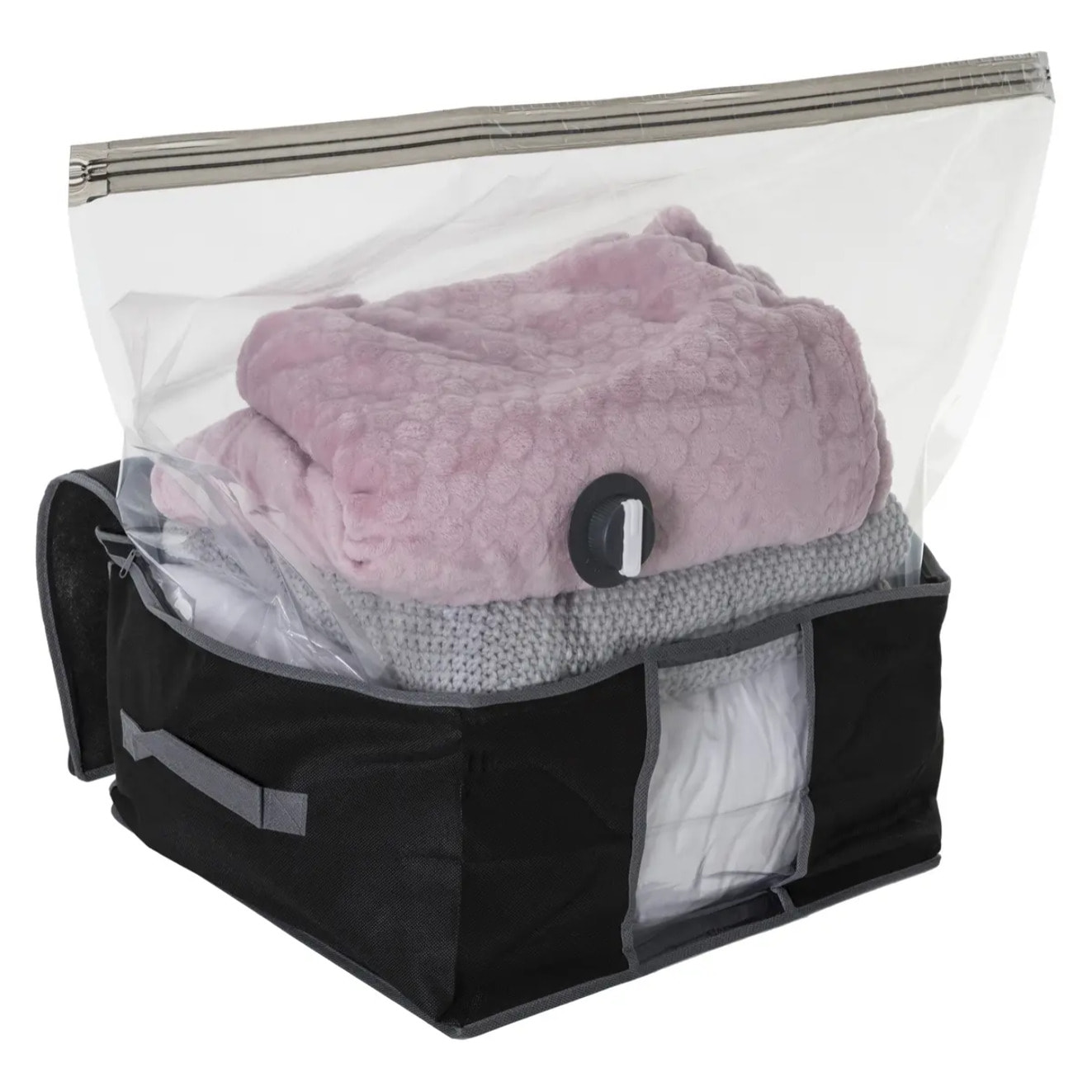 Housse rangement sous vide 40x40x15cm "Air-Store"