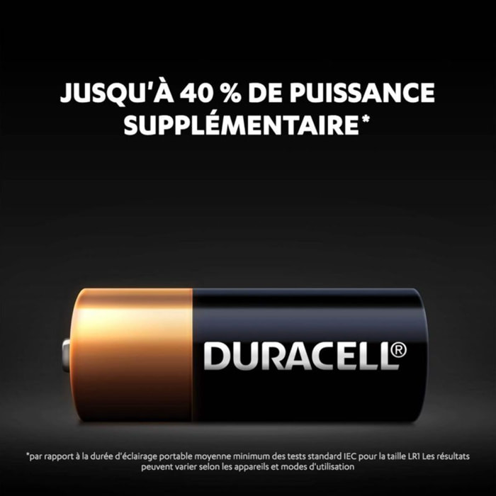 Pile DURACELL Alcaline N/LR1, pack de 2 unités
