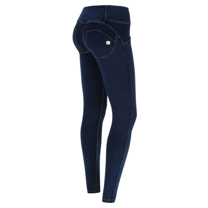 Pantalone WR.UP® skinny a vita media lunghezza regular in denim elasticizzato