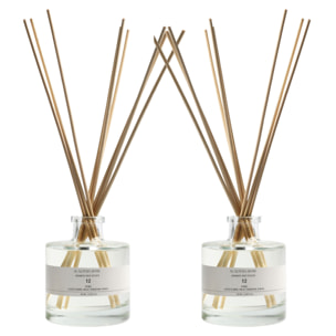 Set de 2 difusores mikado de 100ml aroma stone scalpers