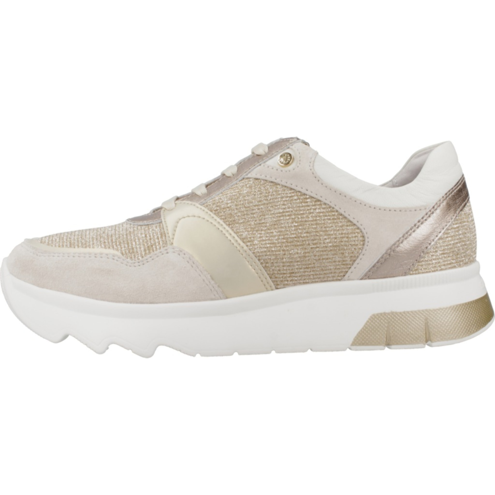 SNEAKERS STONEFLY CREAM 38 S. LAMINATED/VELOU