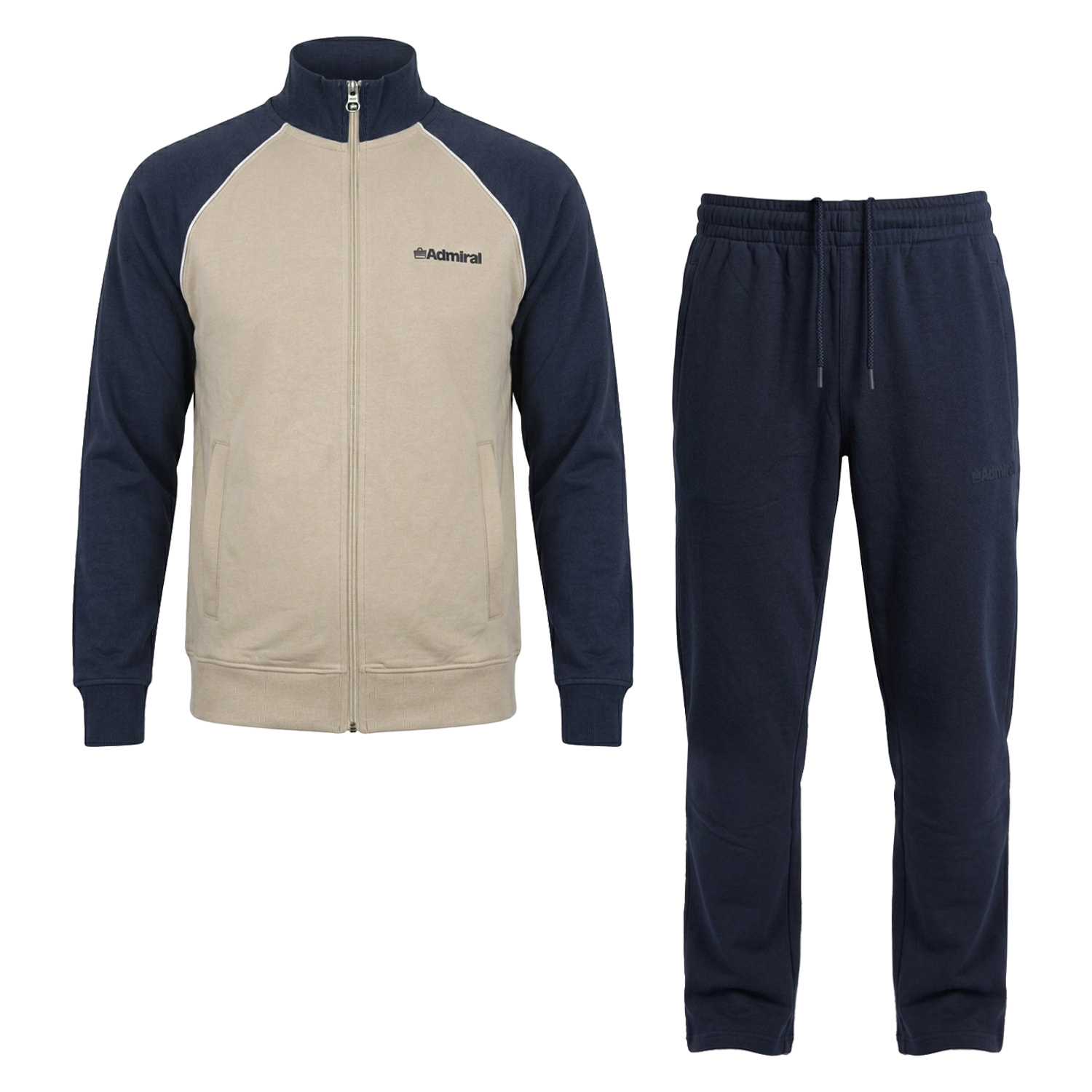 Tuta Uomo ADMIRAL Cotone Leggero Primavera Full Zip