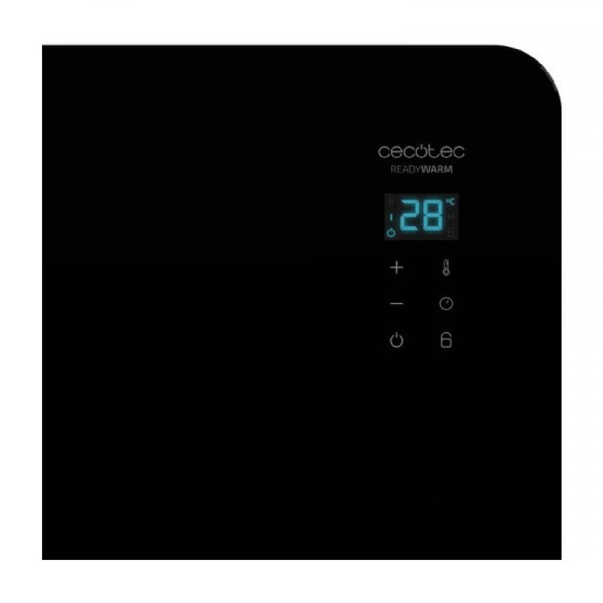 Cecotec Convecteur en Verre Ready Warm 6670 Crystal Connection. Contrôle par WiF