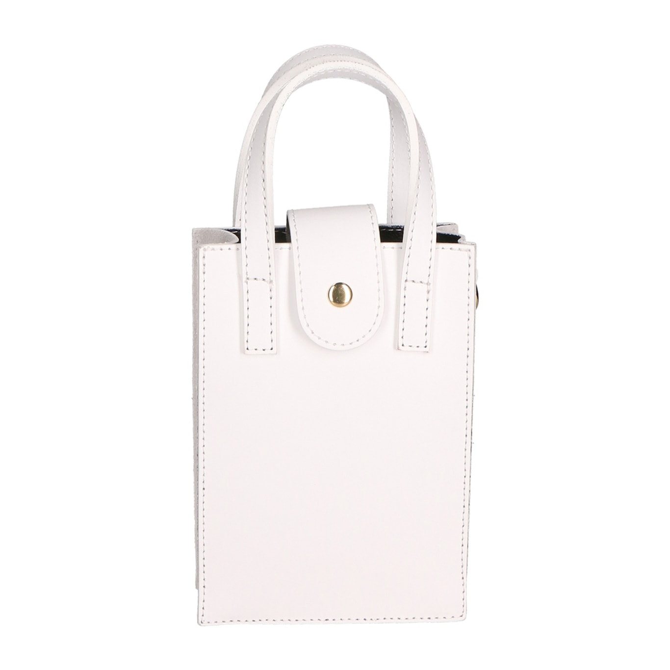 Borsa a mano da donna - Modello Giusi - Vera pelle - 19.0 x 13.0 x 5.0 cm