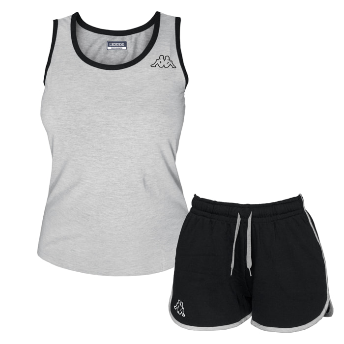 Completo Corto Donna KAPPA Cotone Jersey