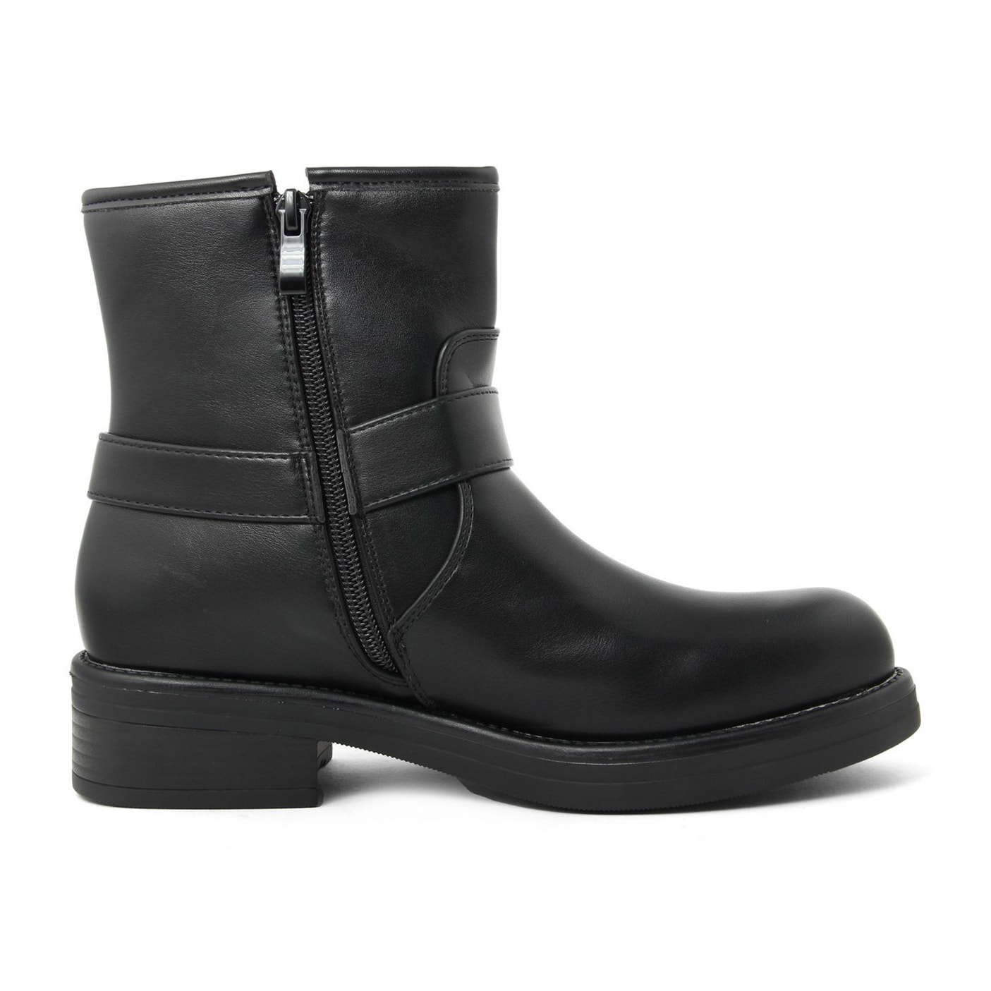 Stivaletti Donna colore Nero-Altezza tacco:4cm