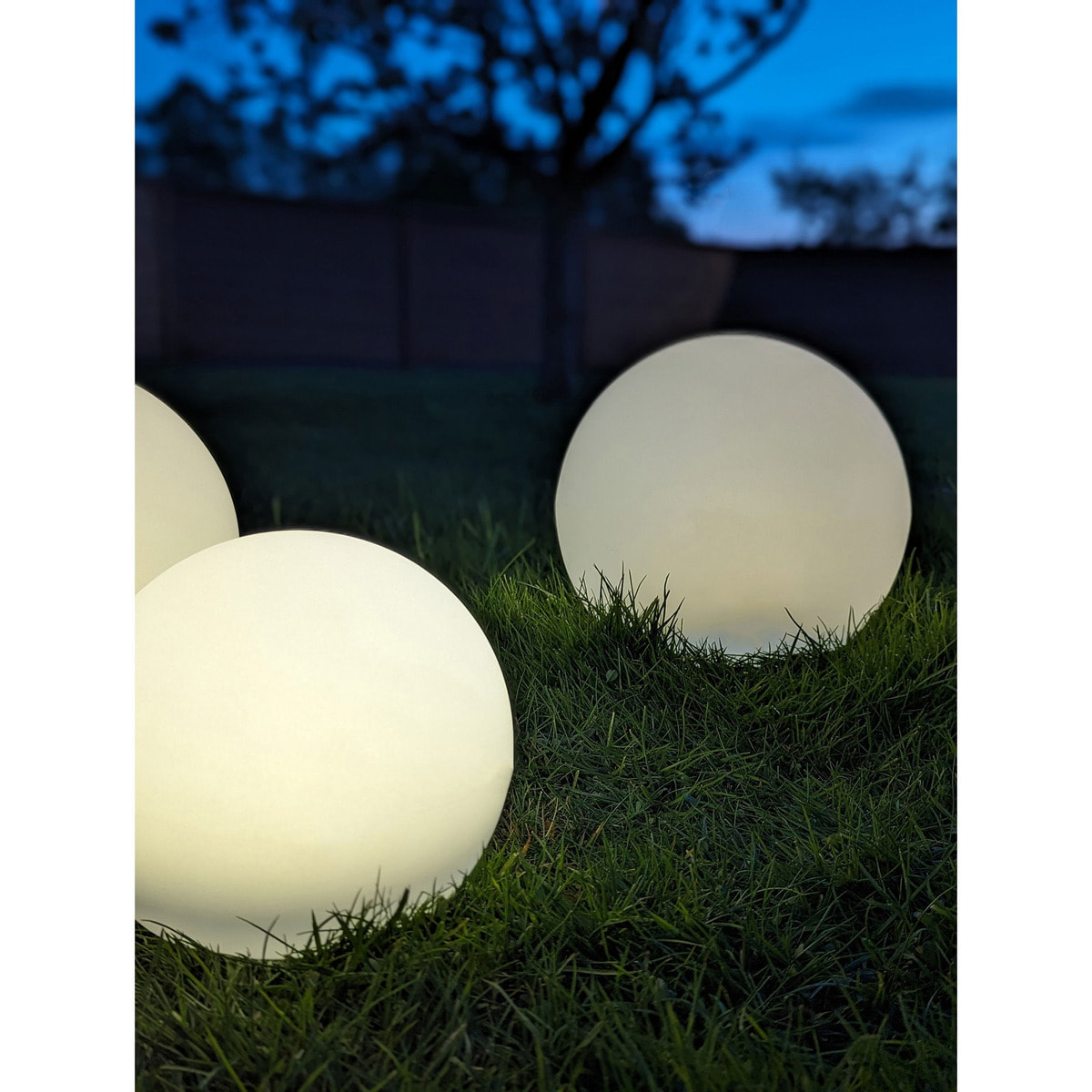 Lifton - Lampada LED solare ricaricabile bianca ø25 cm