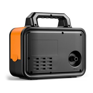 pompa d'acqua con una pressione di 6 bar e una potenza di 120W.