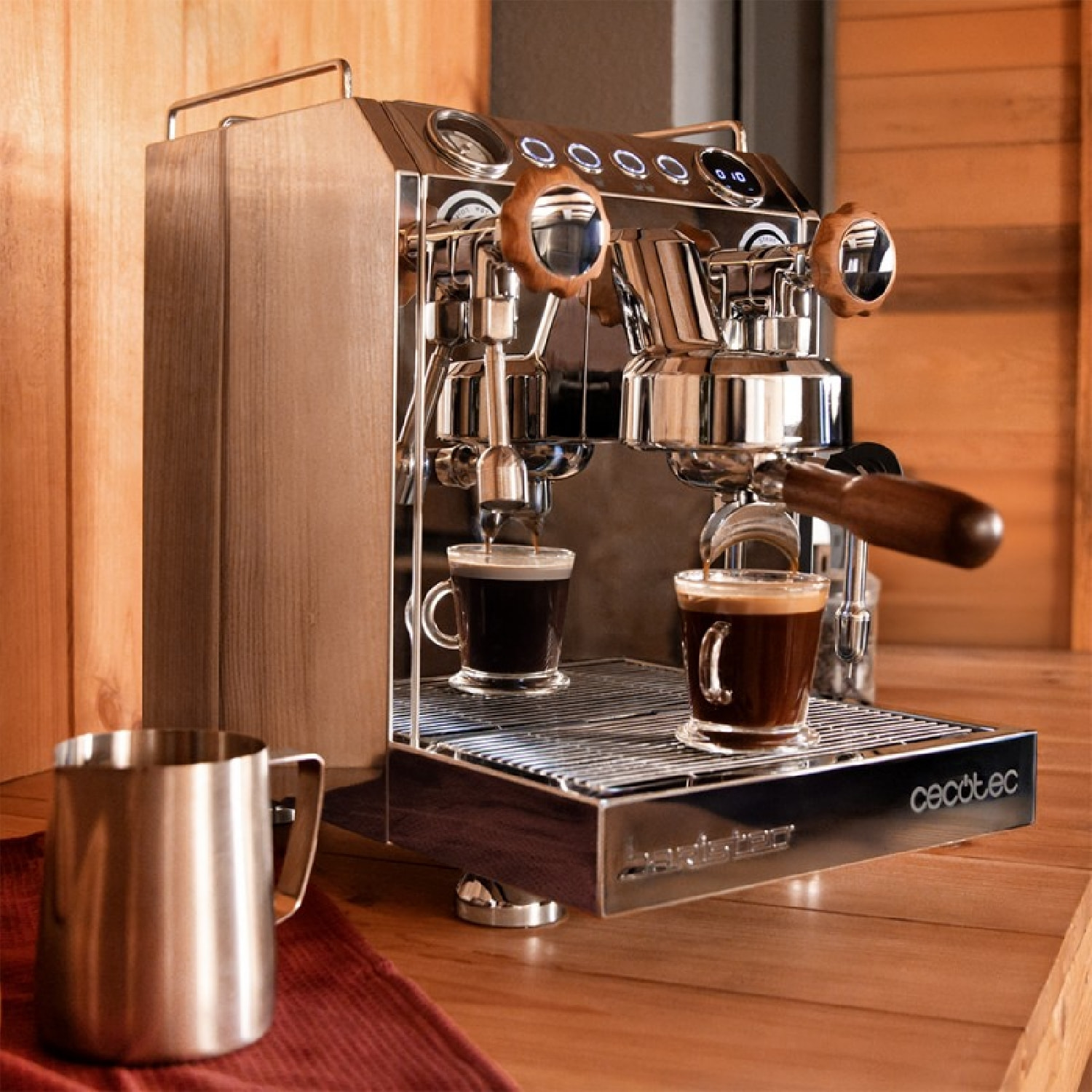 Cecotec Machine à café barista Baristeo Classic
