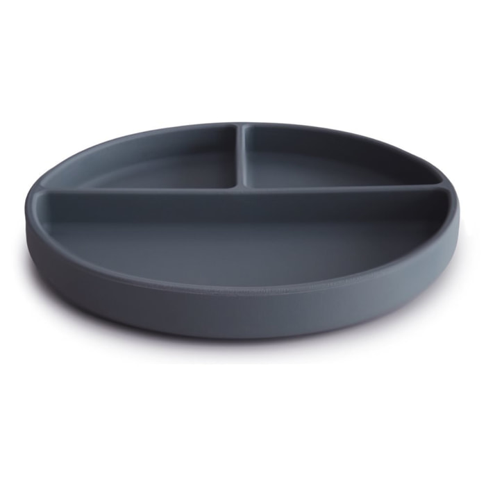 Mushie Plato Ventosa-Compartimentos Solid