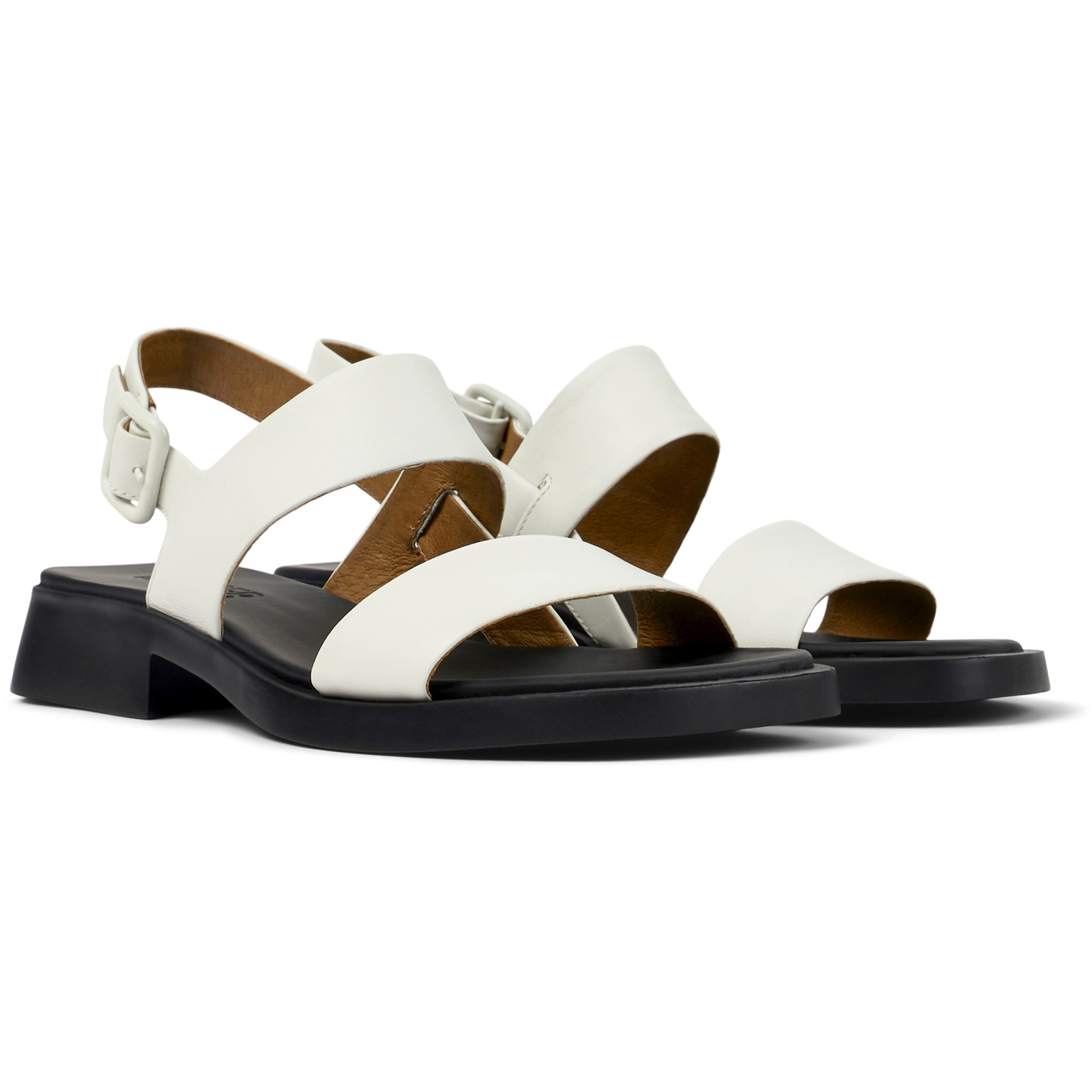 Sandalias - CAMPER Dana - Blanco - Cuero liso