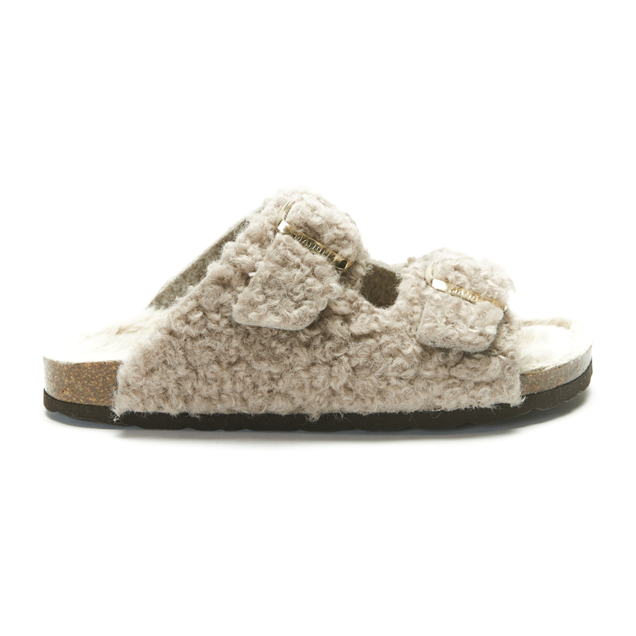 Ciabatta Mandèl Teddy Taupe