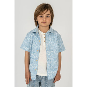 Camisa de niño estampado