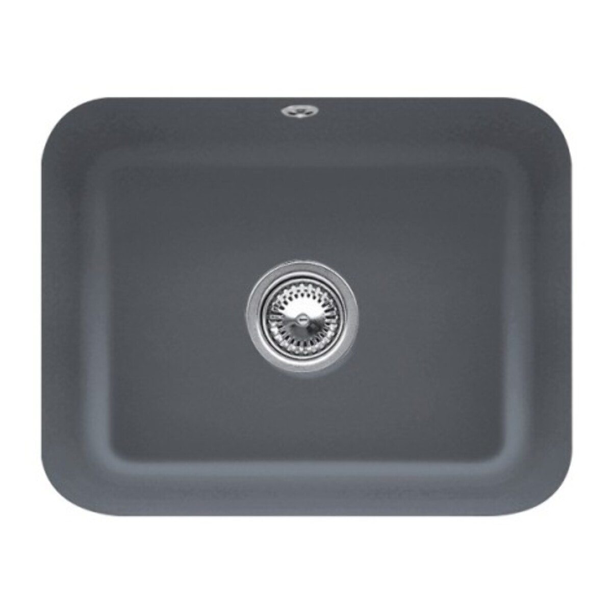 Evier 1 bac Cisterna 60C Graphite CeramicPlus avec vidage auto