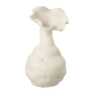 J-Line vase Helix - céramique - blanc - small