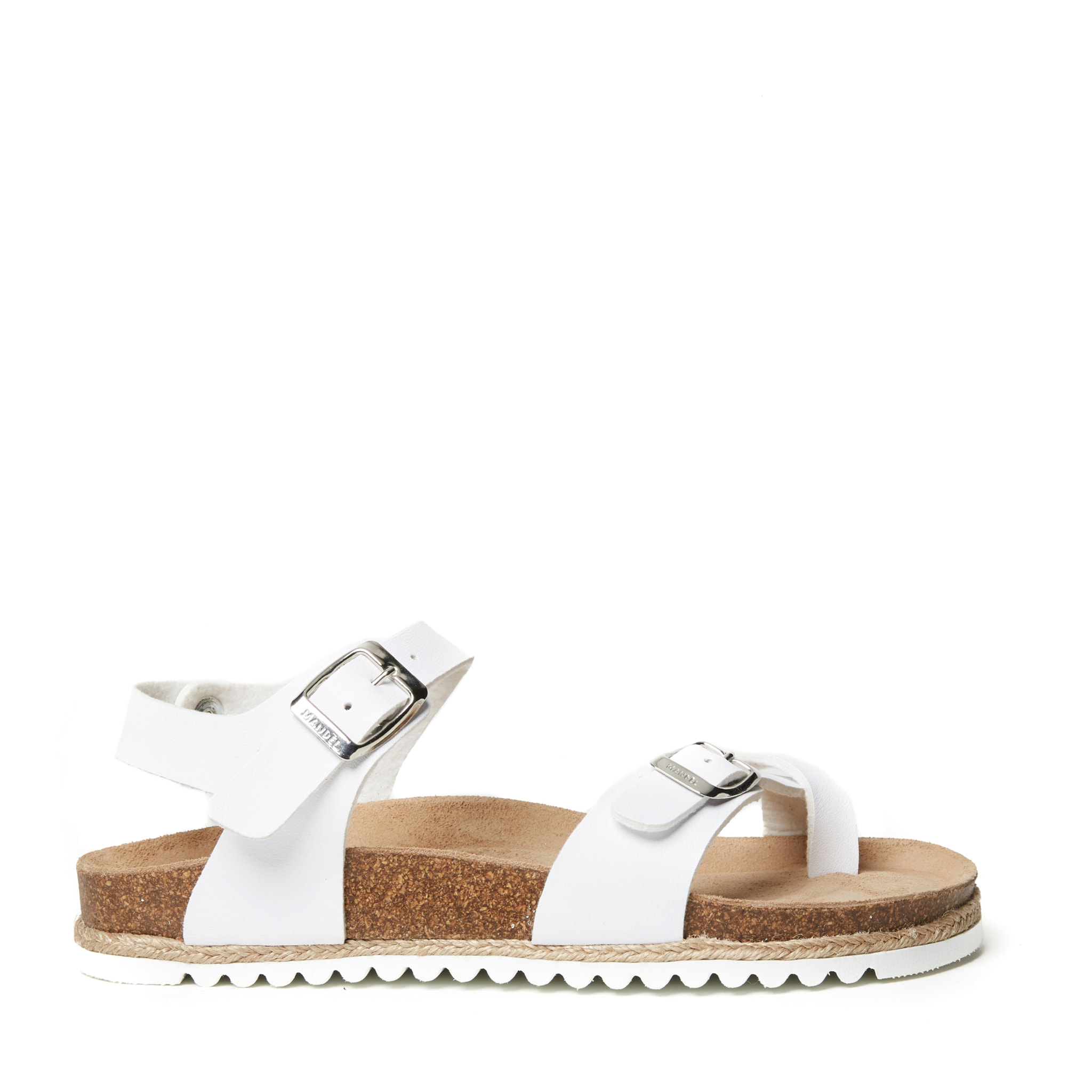 Sandalo Mandèl Bianco