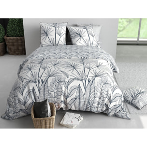 Parure Housse De Couette 3pcs 100% Coton 57 Fils ORPHEE