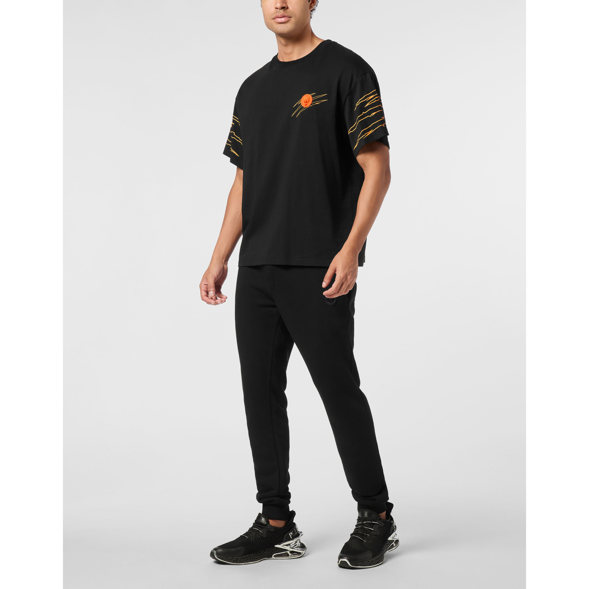 PLEIN SPORT Maglietta girocollo Ss SCRATCH