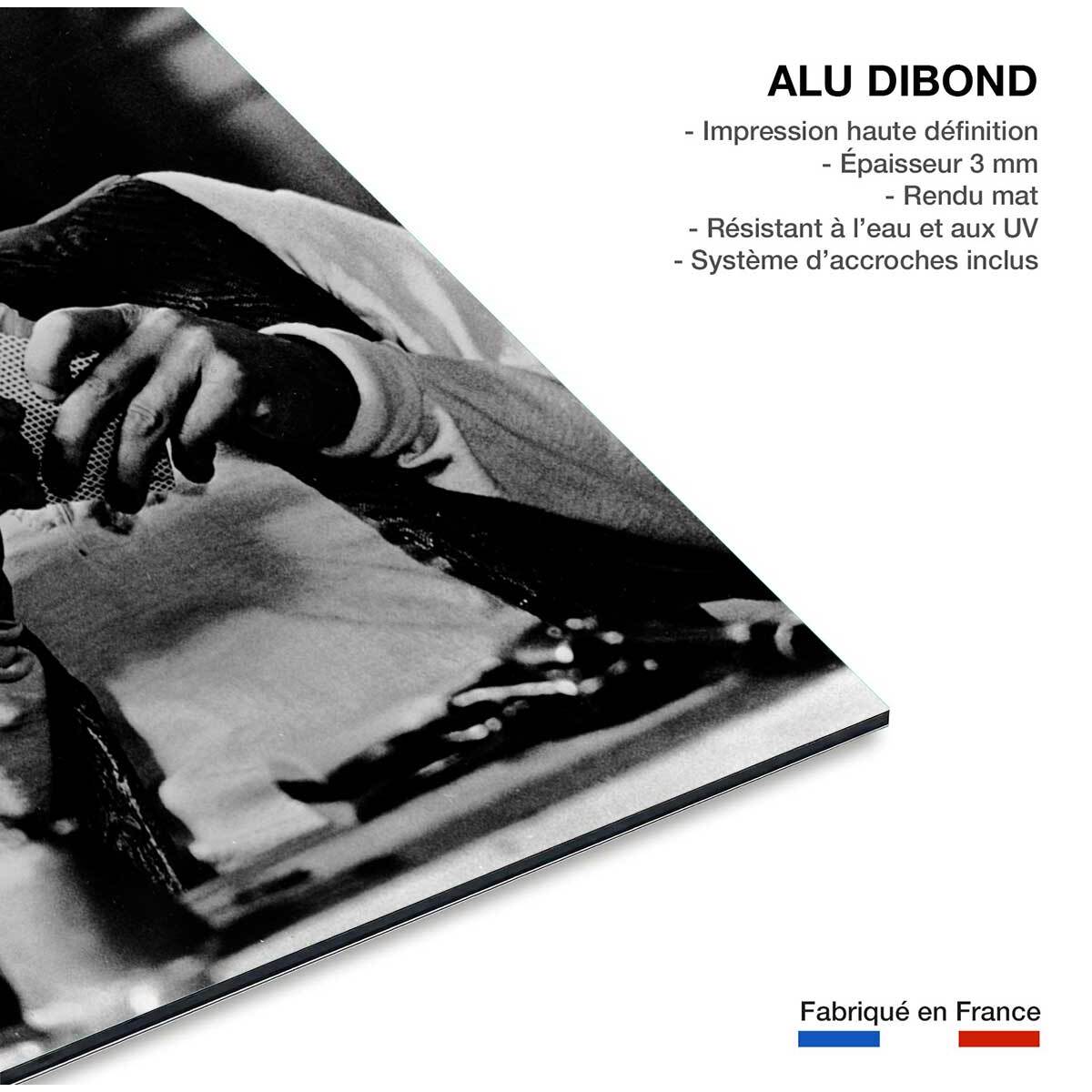 Tableau noir et blanc Photo de Paul Newman Tableau alu Dibond