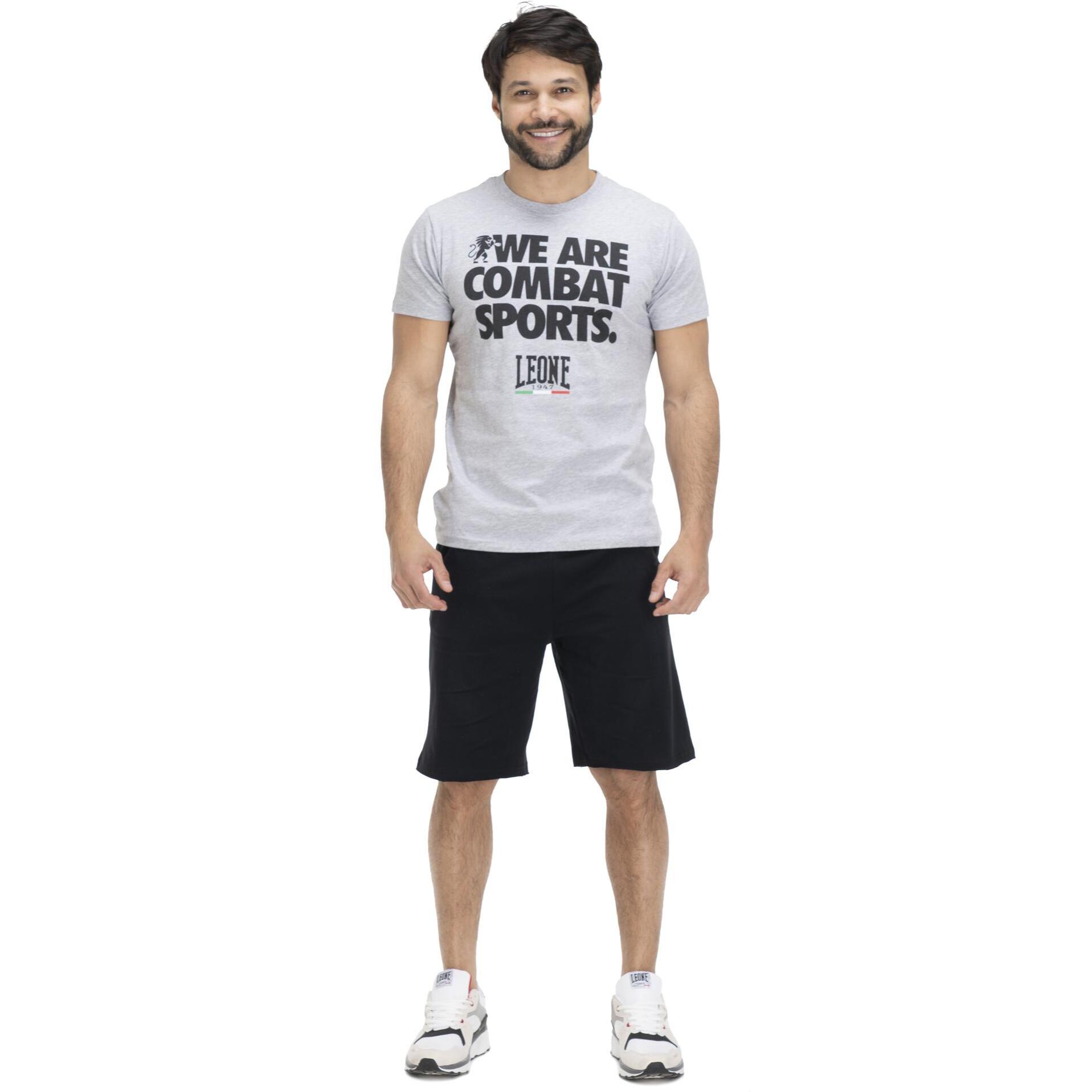 Completo set da uomo composto da t-shirt e pantaloncini Leone Basic