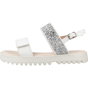 Sandalias Niña de la marca GEOX  modelo J SANDAL CORALIE GIR BLANCO