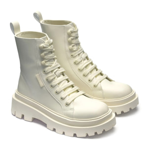 Stivaletti Superga Donna Beige 3051 ALPINA APEX HIGH VEGAN MATERIAL