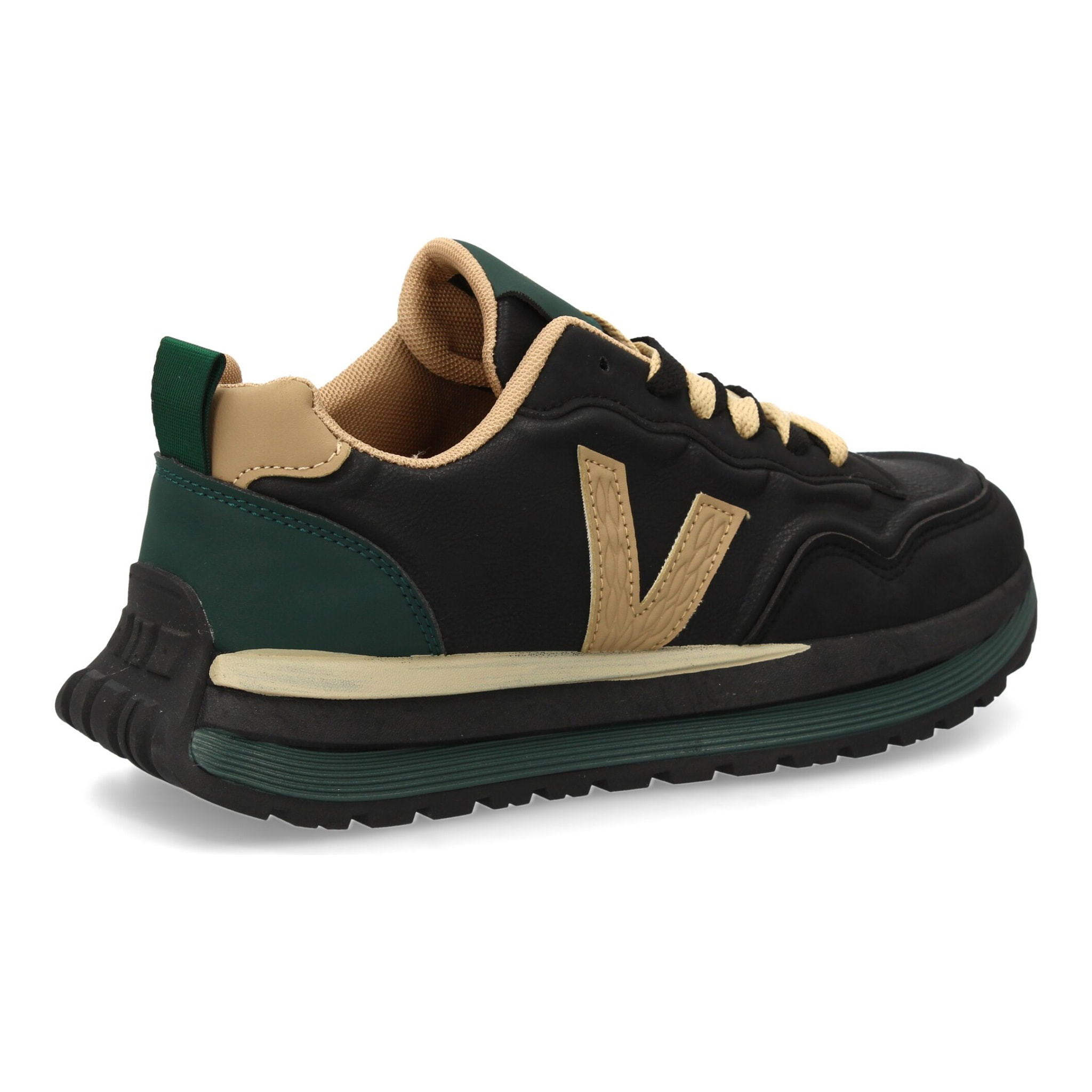 Zapatilla hombre casual con contrastes