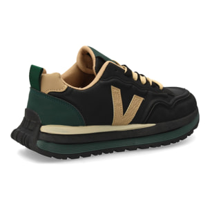 Zapatilla hombre casual con contrastes