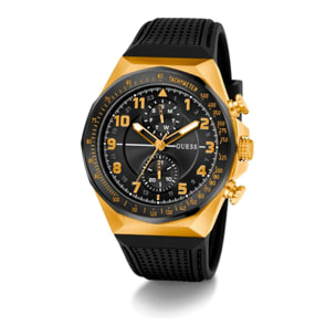 Reloj Guess GW0902G1 Hombre Analogico Cuarzo con Correa de Silicona