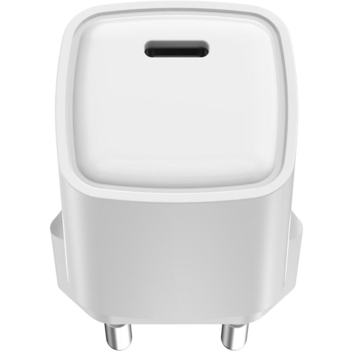 Chargeur ESSENTIELB 30W charge rapide + GaN USB-C Blanc