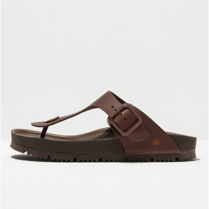 Sandalias 1617 GRASS WAXED BROWN /BURDEOS color Brown