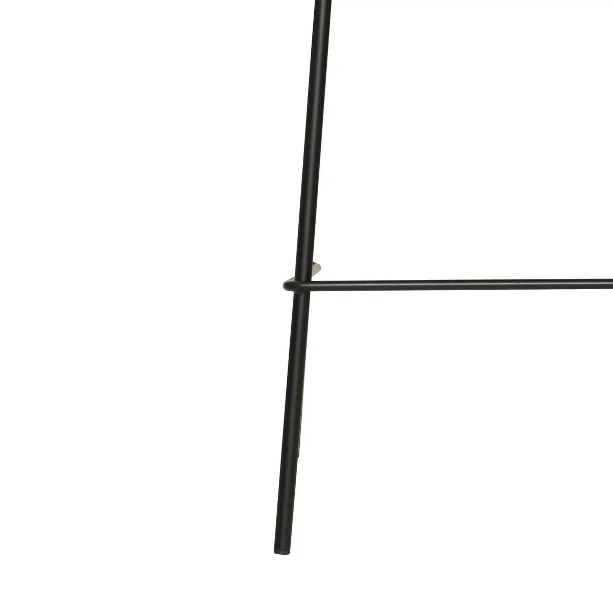 Lot de 2 Tabouret de bar Vladi blanc 43,5x41,5cm