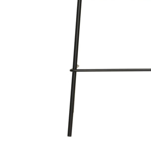 Lot de 2 Tabouret de bar Vladi blanc 43,5x41,5cm