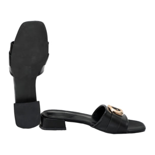 Sandali con accessorio - tacco 3,0 cm