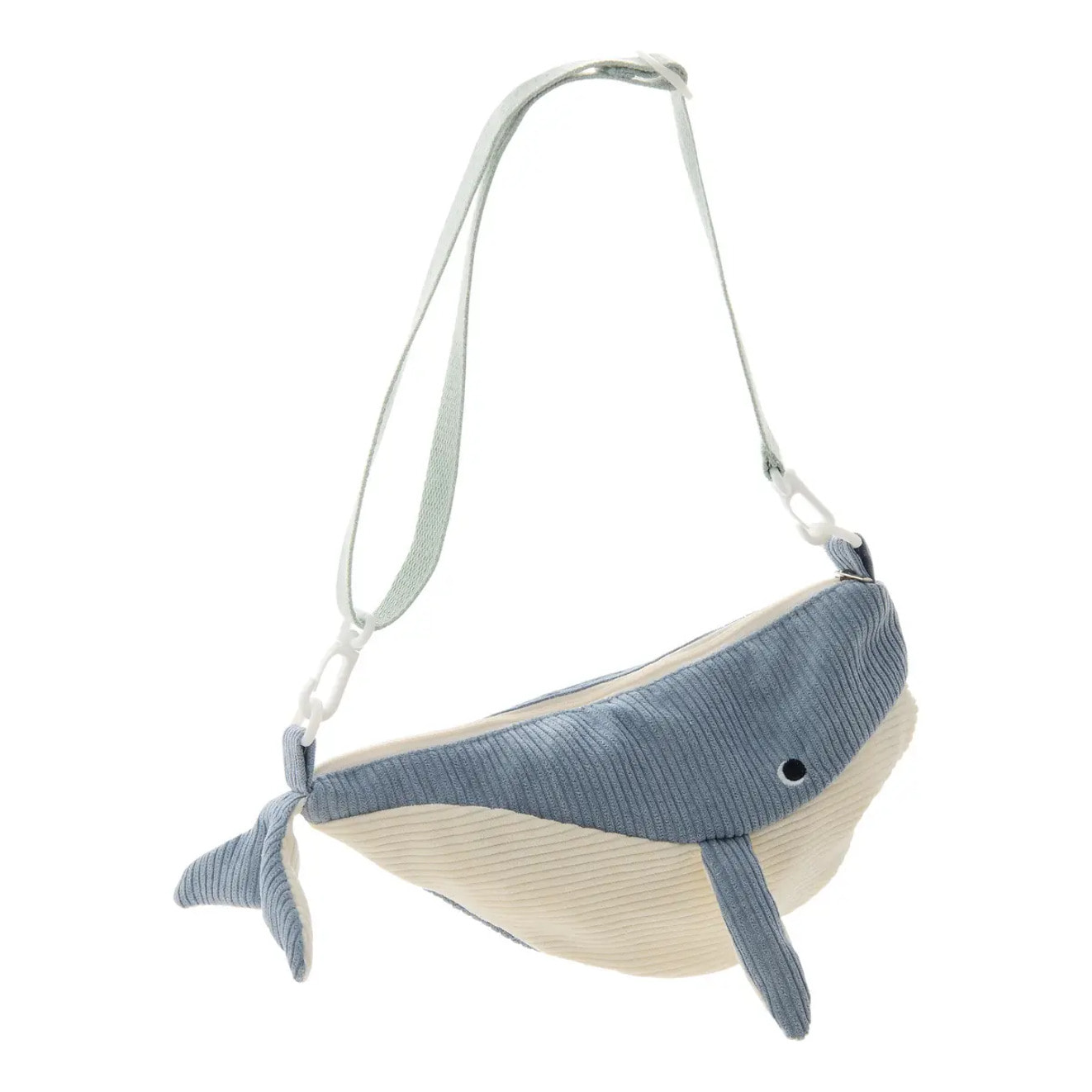 Sac Banane Orta Baleine 30x12,5 cm Bleu Clair