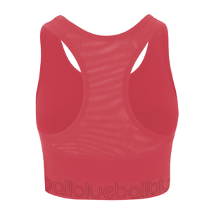 SUJETADOR DEPORTIVO NATURAL MUJER BLUEBALL EN ROSA