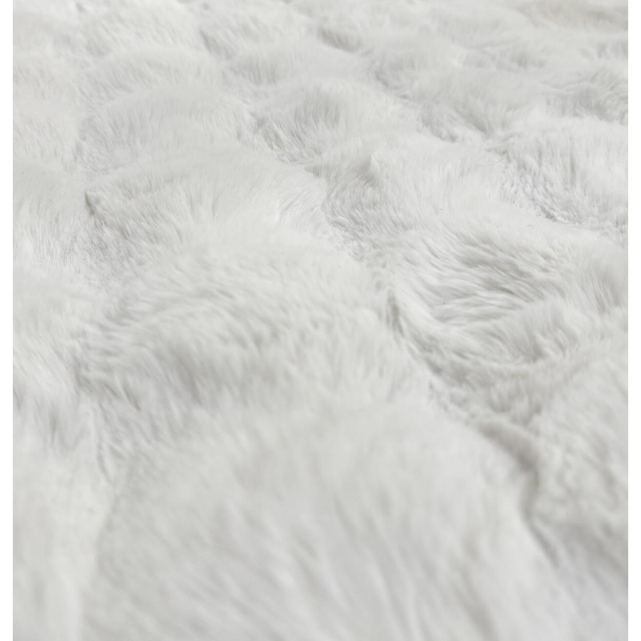 Tapis shaggy, faux uni sobre, poil long shaggy moelleux
